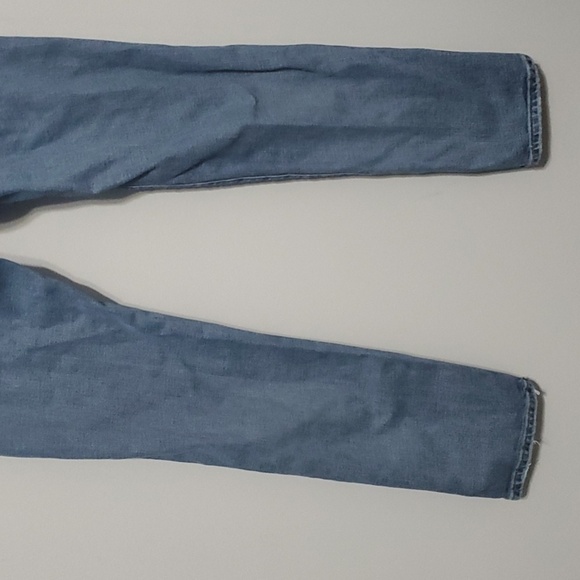 Abercrombie & Fitch jeans men's size 28 blue destroyed skinny stretch - Picture 10 of 16